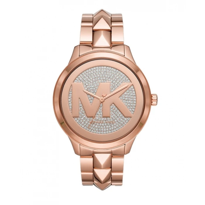 Γυναικείο Ρολόι Michael Kors Mk6736 (44 mm) Μεταλλικό Μπρασελέ Ροζ