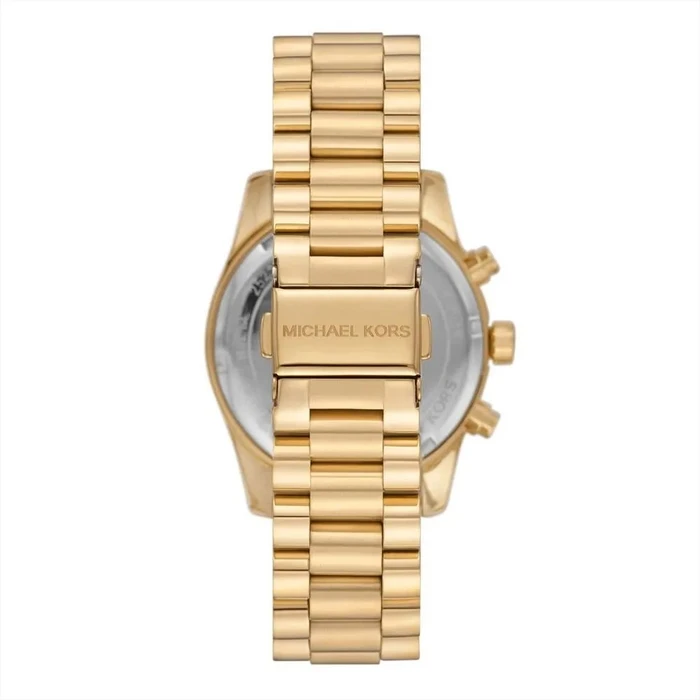 Γυναικείο Ρολόι Michael Kors Mk7216 (38mm) Μεταλλικό Μπρασελέ Χρυσό