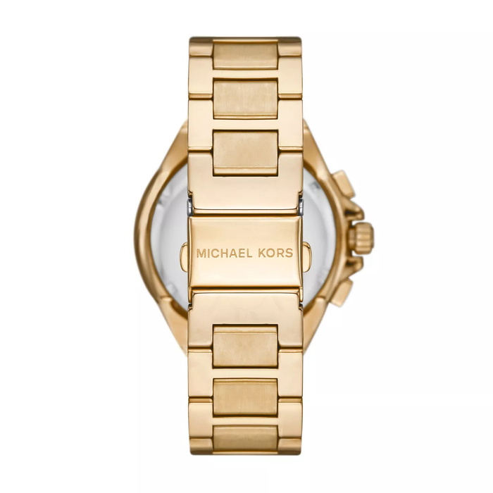 Γυναικείο Ρολόι Michael Kors Mk7270 (43mm) Μεταλλικό Μπρασελέ Χρυσό