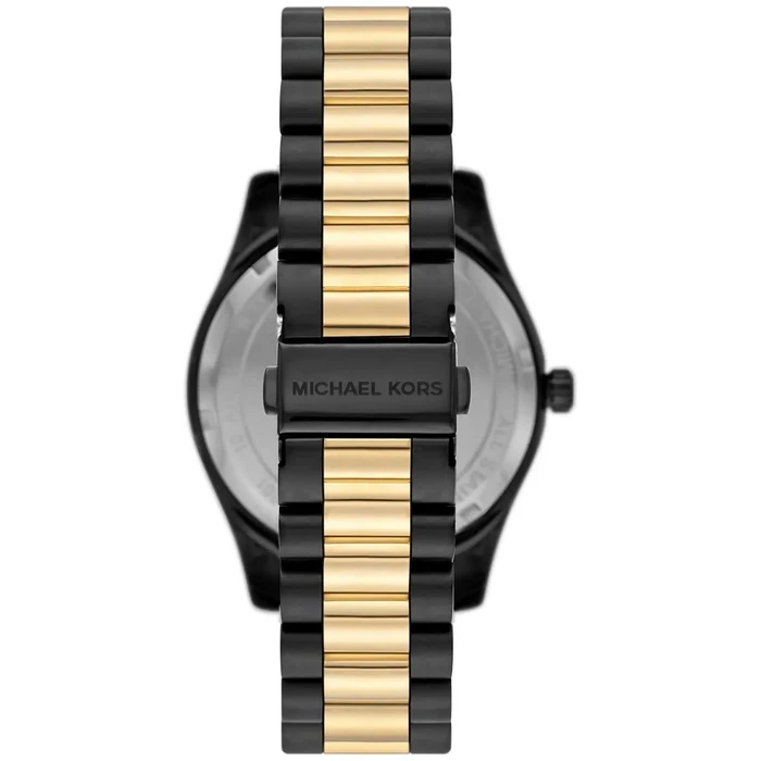 Ρολόι Unisex Michael Kors Mk8948 (45mm) Μεταλλικό Μπρασελέ Μαύρο