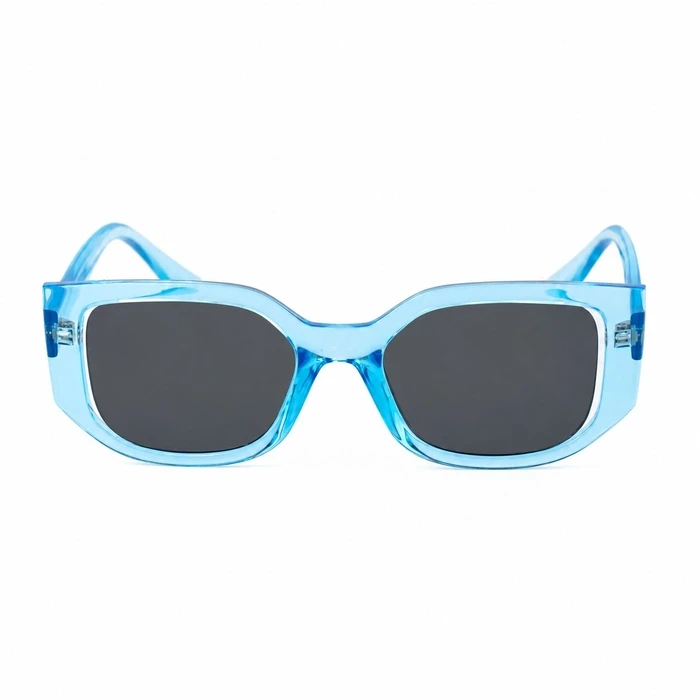 Michael Kors Women's Sunglasses MK2239U Sky Blue 50/19/140 Acetate Grey Lenses (Category 3 - Denali)