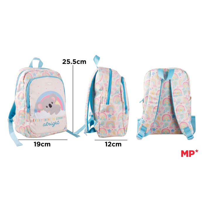Σχολική Τσάντα Πλάτης MP Koala Mo111-02, 5.5L, Πολύχρωμη