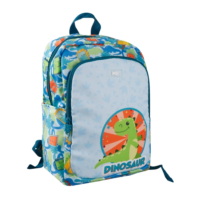Σχολική Τσάντα Πλάτης MP Dinosaur Mo111-04, 5.5L, Πολύχρωμη