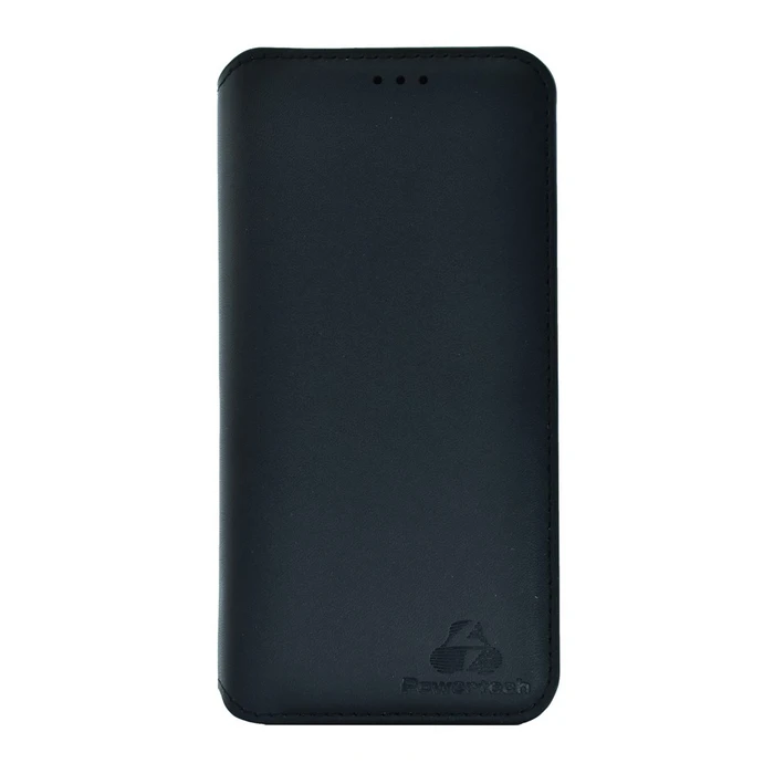 Θήκη Κινητού Powertech Slim Leather για Samsung A5 2018, μαύρη