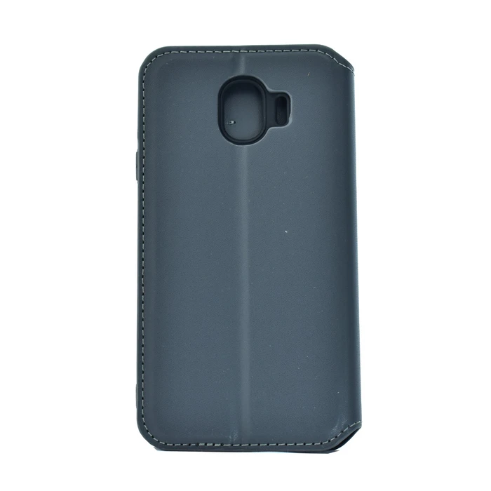 Θήκη Κινητού Powertech Slim Leather για Samsung J4 2018, γκρι