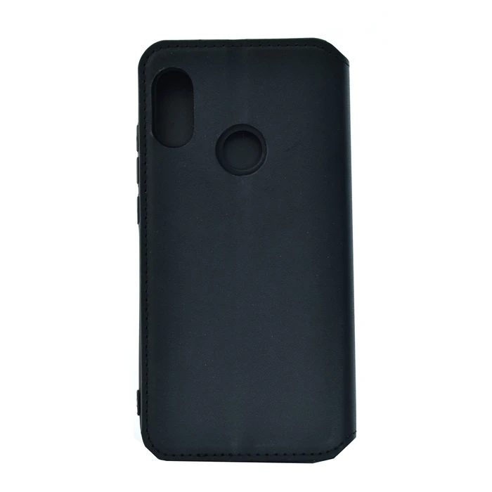 Θήκη Κινητού Powertech Slim Leather για Xiaomi Redmi 6 Pro, μαύρη