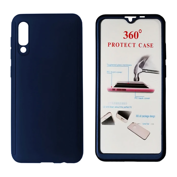 Θήκη Κινητού Powertech Body 360° με για Xiaomi Mi 9, μπλε