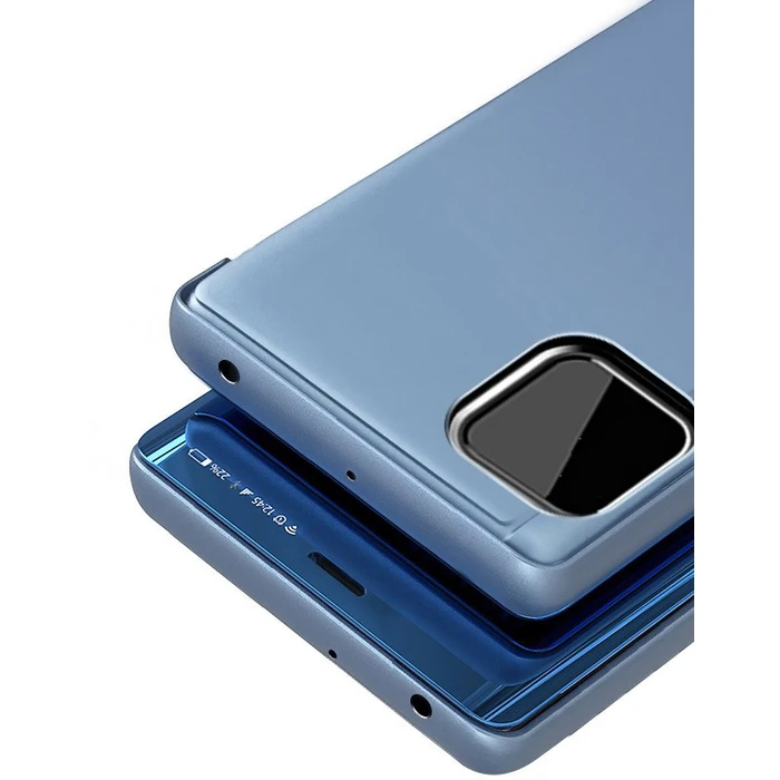 Θήκη Κινητού Powertech Clear view MOB-1520, Huawei Y5p, μπλε