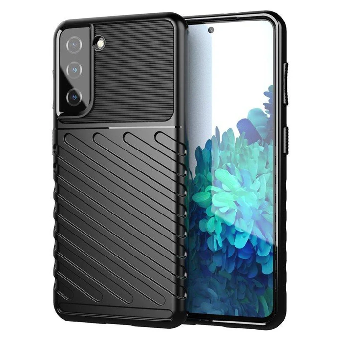Θήκη Κινητού Powertech Thunder MOB-1734 για Samsung S22, μαύρη