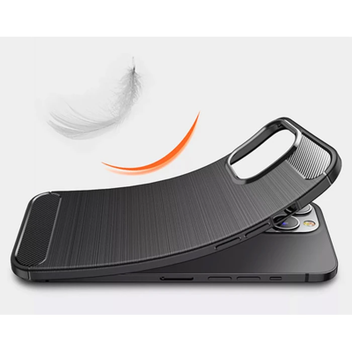 Θήκη Κινητού Powertech Carbon MOB-1741 για Samsung A73 5G, μαύρη