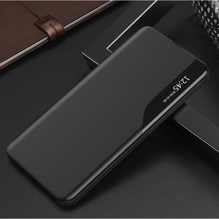 Θήκη Κινητού Powertech Smart view MOB-1828 για Samsung A73 5G, μαύρη