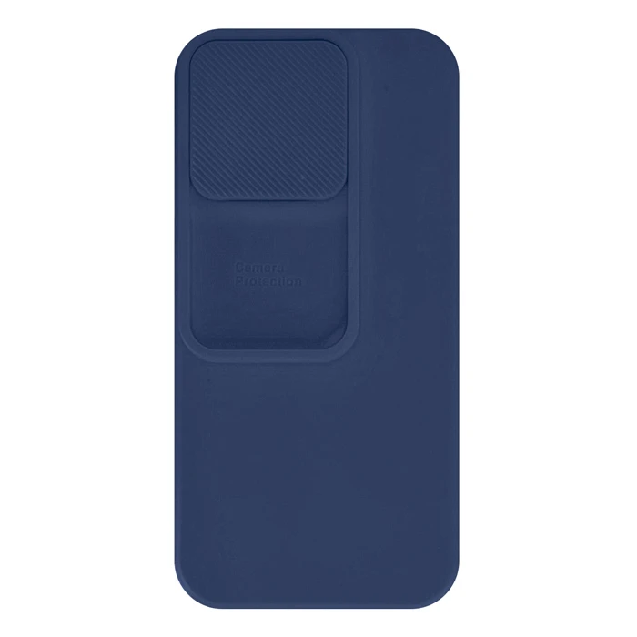 Θήκη Κινητού Powertech Camshield Soft MOB-1885 για iPhone 15 Pro, μπλε