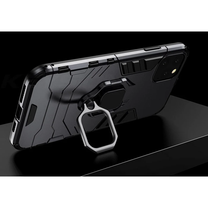 Θήκη Κινητού Powertech Ring Armor MOB-1920 για Samsung Galaxy A24, μαύρη