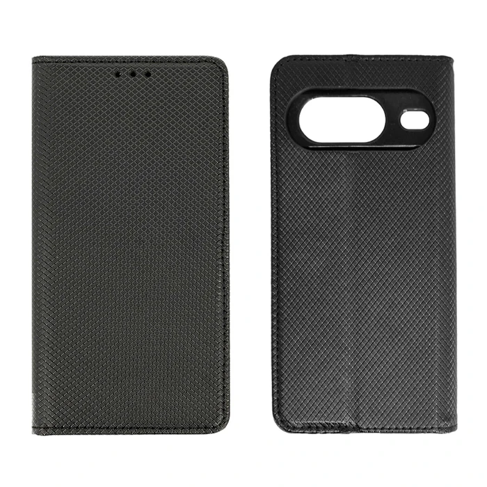 Θήκη Κινητού Powertech Smart Book Magnet Mob-1980 για Google Pixel 8, Μαύρη