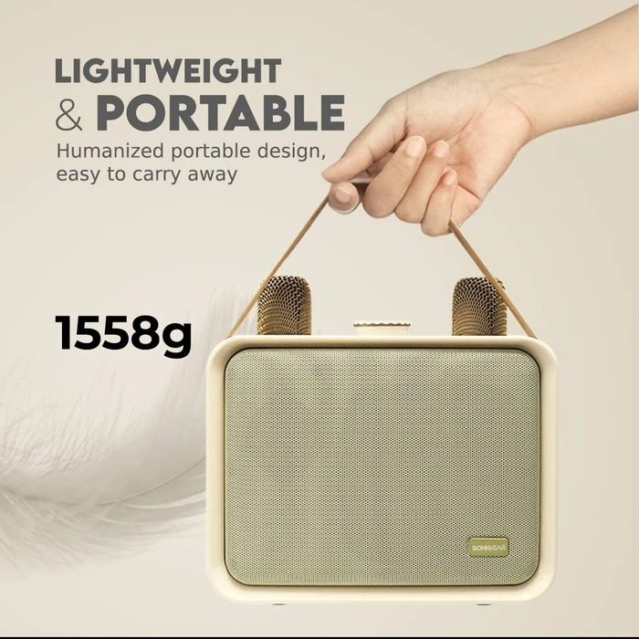 Karaoke Bluetooth Sonicgear Portable Bt5.3 Karaoke Iox K600 Souffle