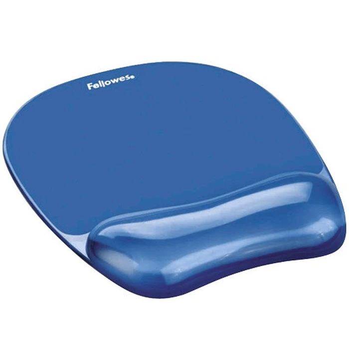 Mousepad Fellowes Gel Wrist Rest Crystal Blue