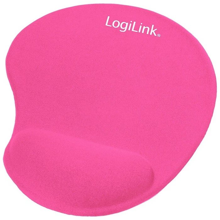Mousepad LogiLink Silcon Wrist pink