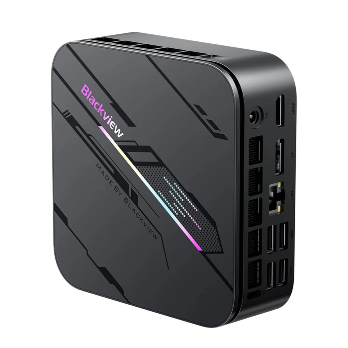 Mini PC Blackview Mini Pc 8-Core Intel 7 Alder Lake I5-12450H (16Gb+512Gb) Win 11 Pro Black
