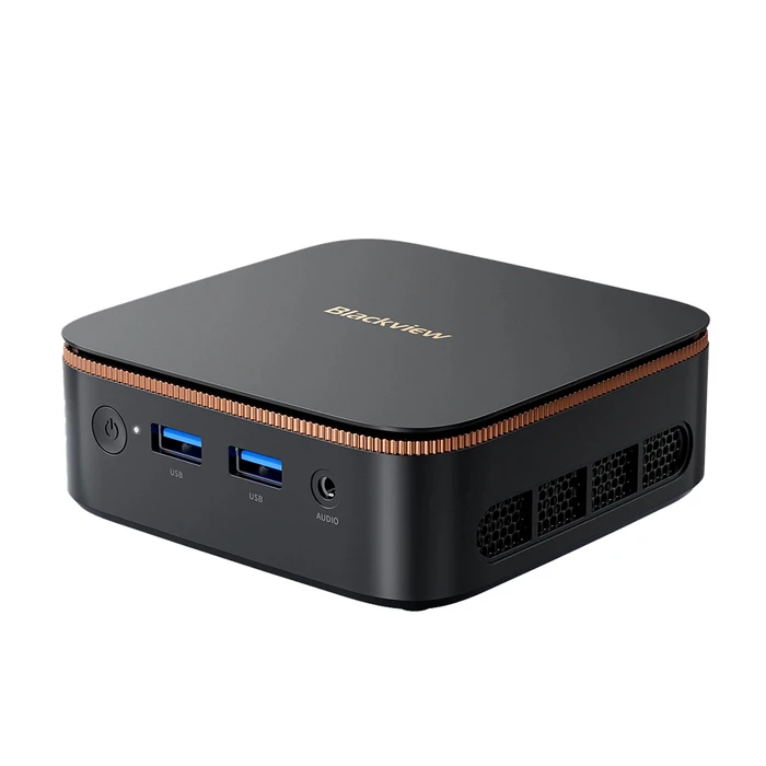 Blackview Mini PC AMD Ryzen 3 3300U 16GB DDR4 512GB SSD 2280 4K WiFi 5 Windows 11 Pro Black