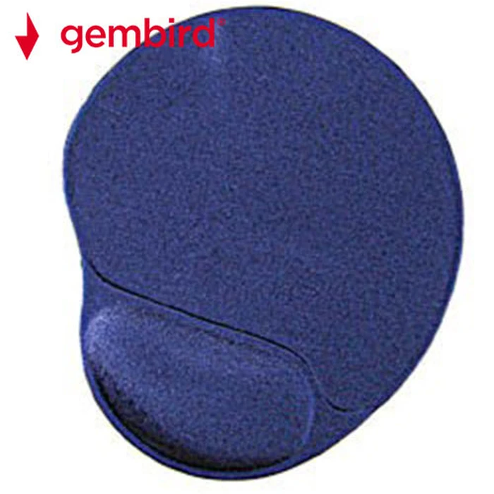 Mousepad Gembird GEL With WRIST REST BLUE