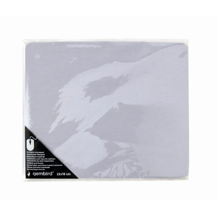 Mousepad Gembird PRINTABLE WHITE SIZE SMALL