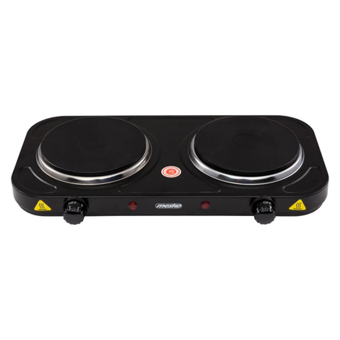 Επιτραπέζια Εστία Mesko STOVE TWO BURNER 2000W