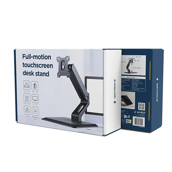 Βάση Monitor Gembird Full-Motion Touchscreen Desk Stand Max 32' Vesa 100X100 Black