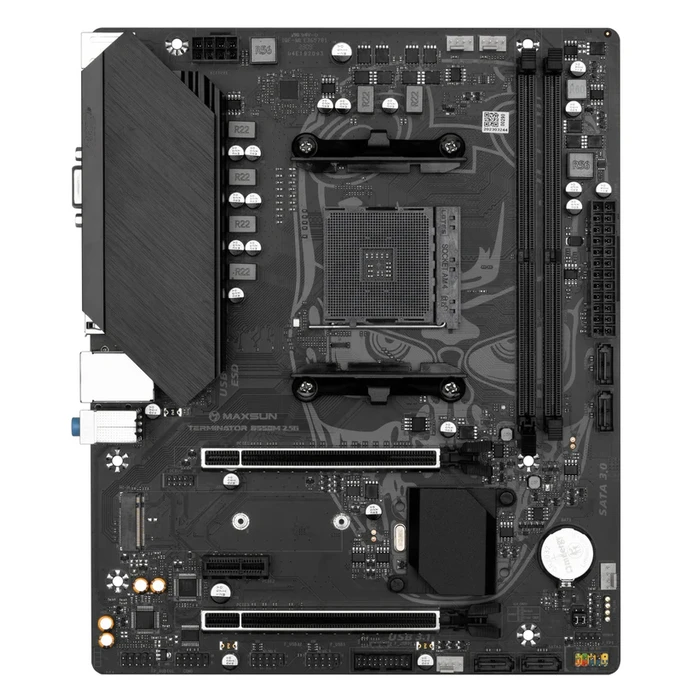 Μητρική Κάρτα Maxsun Terminator B550M 2.5G, 2X Ddr4, Am4, USB 3.2, 2.5G Lan, M-Atx