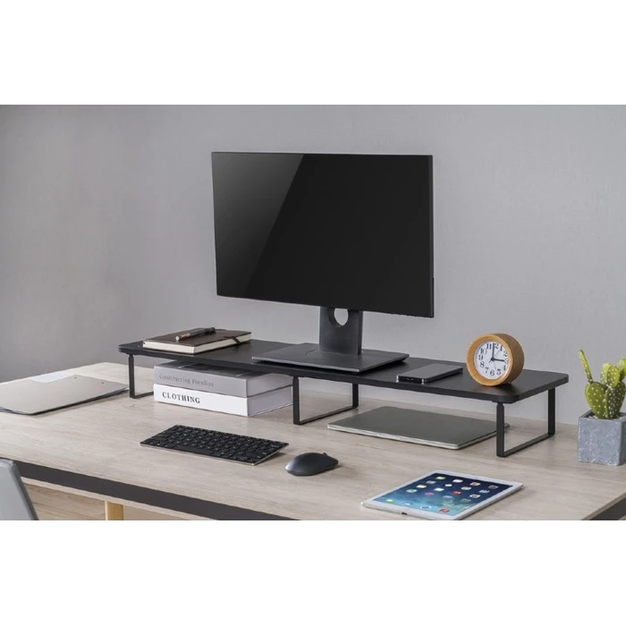 Βάση Monitor Gembird LONG RECTANGLE for 2 MONITORS