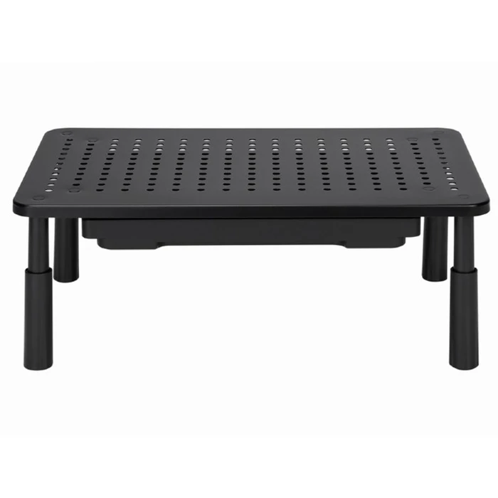 Βάση Monitor Gembird Adjustable Stand With Drawer (Rectangle) Black
