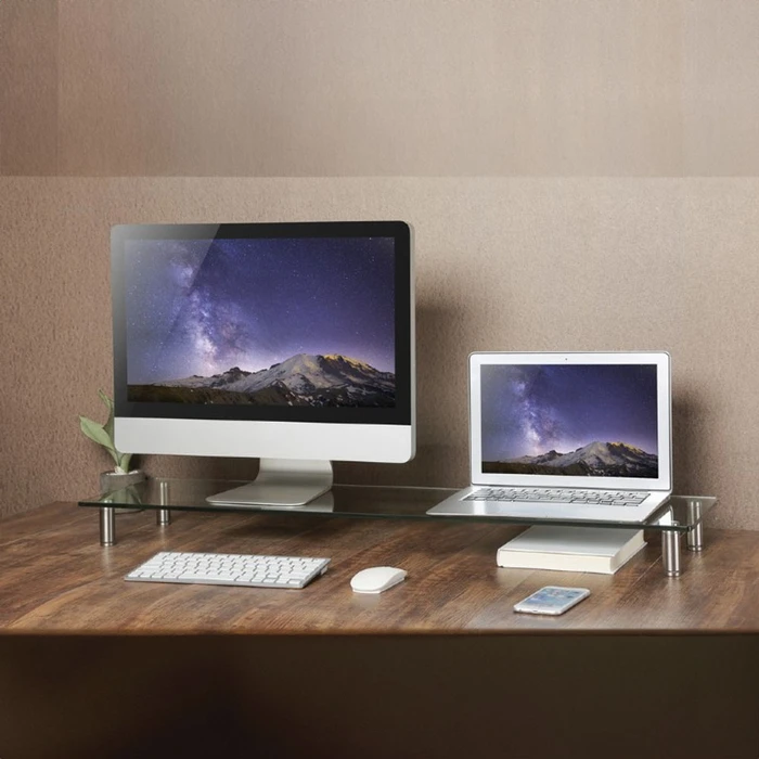 Βάση Monitor Gembird Glass Large