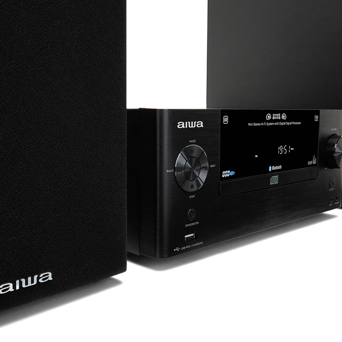 Ηχοσύστημα Aiwa MINI HI-FI Stereo BT5.0 SYSTEM RMS 50W