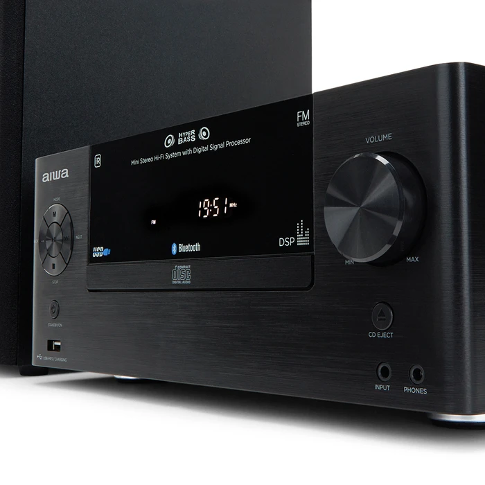 Ηχοσύστημα Aiwa MINI HI-FI Stereo BT5.0 SYSTEM RMS 50W