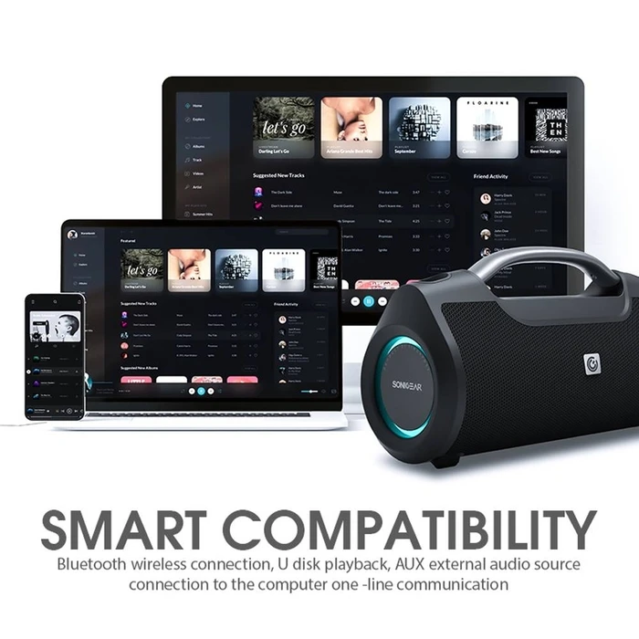 Φορητό Ηχείο Bluetooth Sonic Gear STUDIOBEATS HD Waterproof 120W