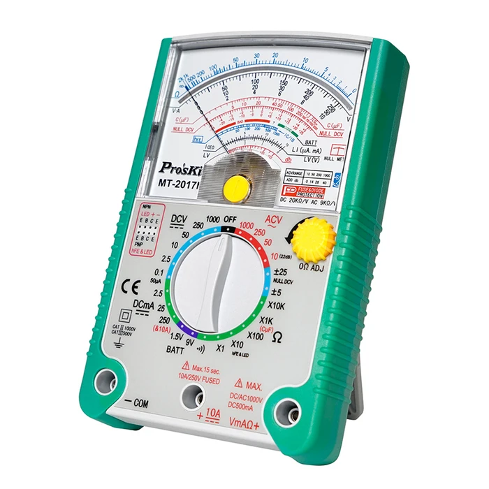 Αναλογικό Πολύμετρο Proskit MT-2017N, DCV, ACV