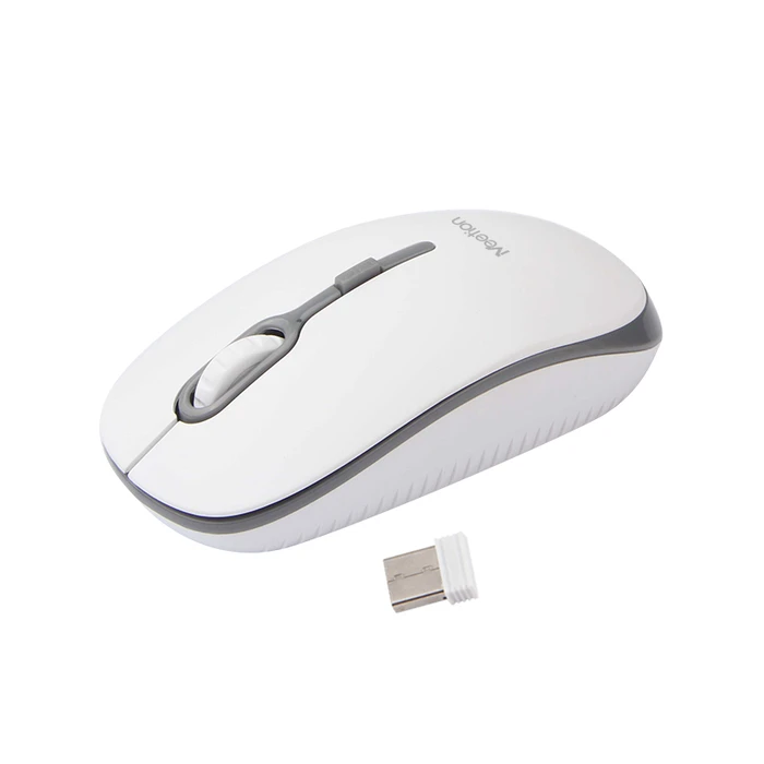Ποντίκι Ασύρματο Meetion MT-R547 2.4G / ʼσπρο + Γκρι