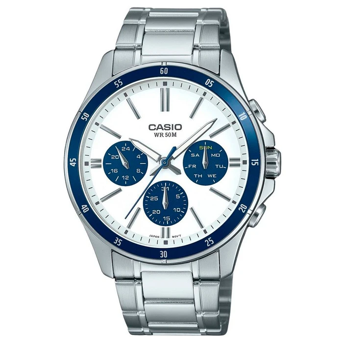 CASIO Men's Watch MTP-1374D-7A2 (47mm)