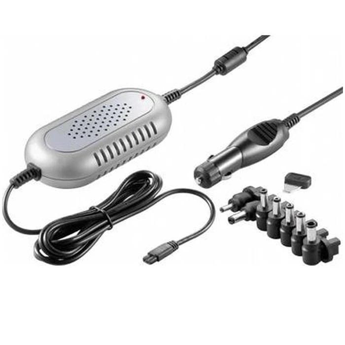 Φορτιστής Αυτοκινήτου Laptop Minwa 5A μαζί με Καλώδιο Ενσωματωμένο