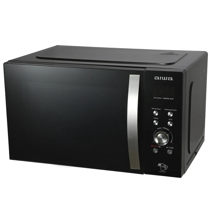 Φούρνος Μικροκυμάτων Aiwa GLASS DIGITAL With GRILL 23L 800W