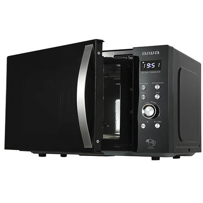 Φούρνος Μικροκυμάτων Aiwa GLASS DIGITAL With GRILL 23L 800W