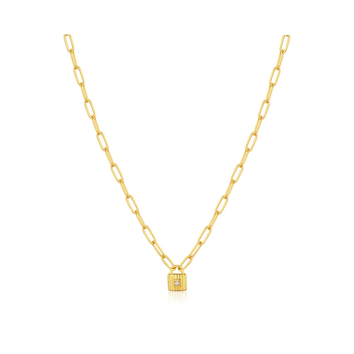 Γυναικείο Κολιέ Ania Haie N032-01G (40cm) από Ασήμι Golden