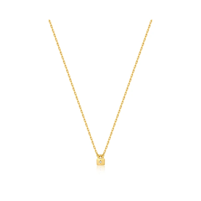 Γυναικείο Κολιέ Ania Haie N032-02G (40cm) από Ασήμι Golden