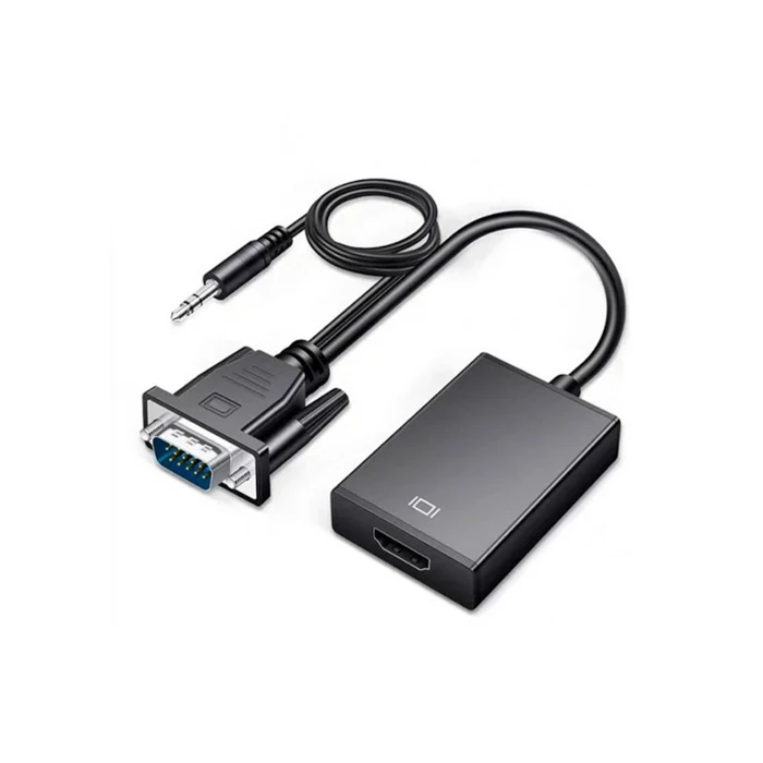 Μετατροπέας VGA NSP N15 (8336560) 3.5mm αρσενικό σε HDMI θηλυκή θύρα 1920?1080