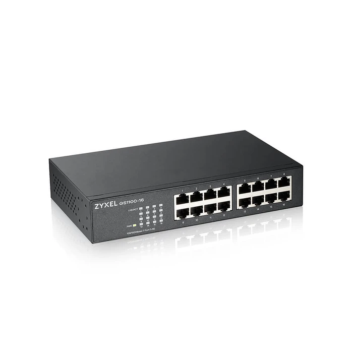 Network Switch Zyxel GS1100-16 Unmanaged Gigabit Ethernet (10/100/1000)