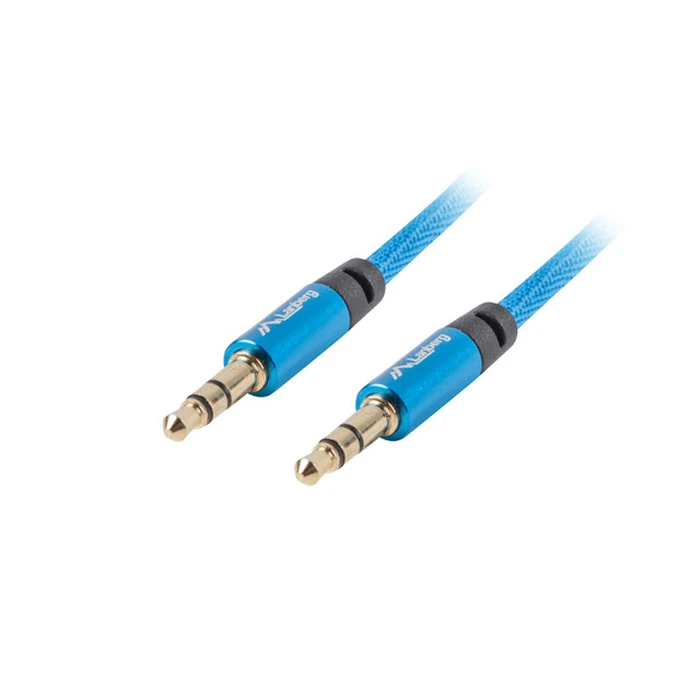 Καλώδιο Ήχου Lanberg CABLE MINIJACK 3.5MM M/M 3PIN 1M PREMIUM