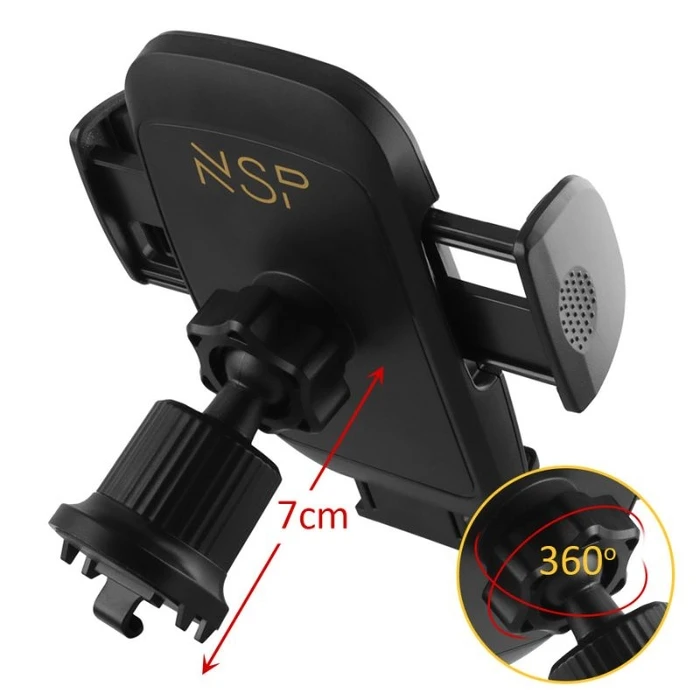 Βάση στήριξης Κινητών Nsp N27 (8348181) Αεραγωγoύ Αυτοκινήτου 360°