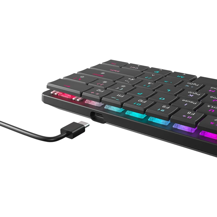 WHITE SHARK MECH Gaming Μηχανικό Πληκτρολόγιο 60% US με RGB