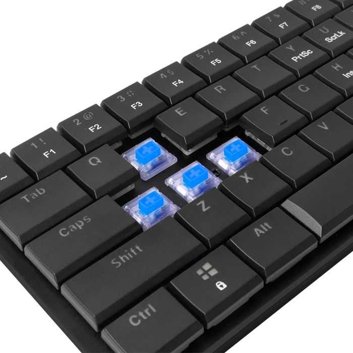 WHITE SHARK MECH Gaming Μηχανικό Πληκτρολόγιο 60% US με RGB