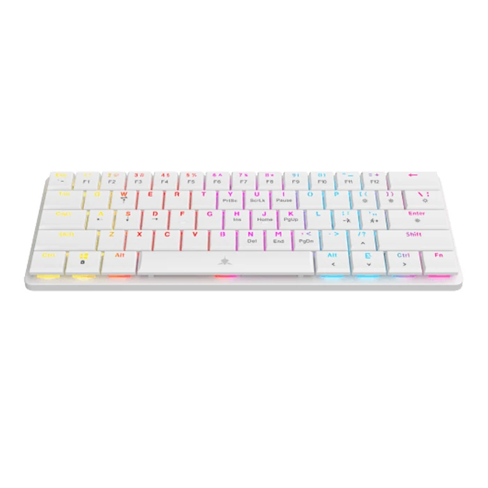 White Shark NAGAMAKI GK-006221 Μηχανικό Πληκτρολόγιο RGB (US) Μπλε