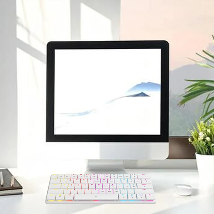 White Shark NAGAMAKI GK-006221 Μηχανικό Πληκτρολόγιο RGB (US) Μπλε